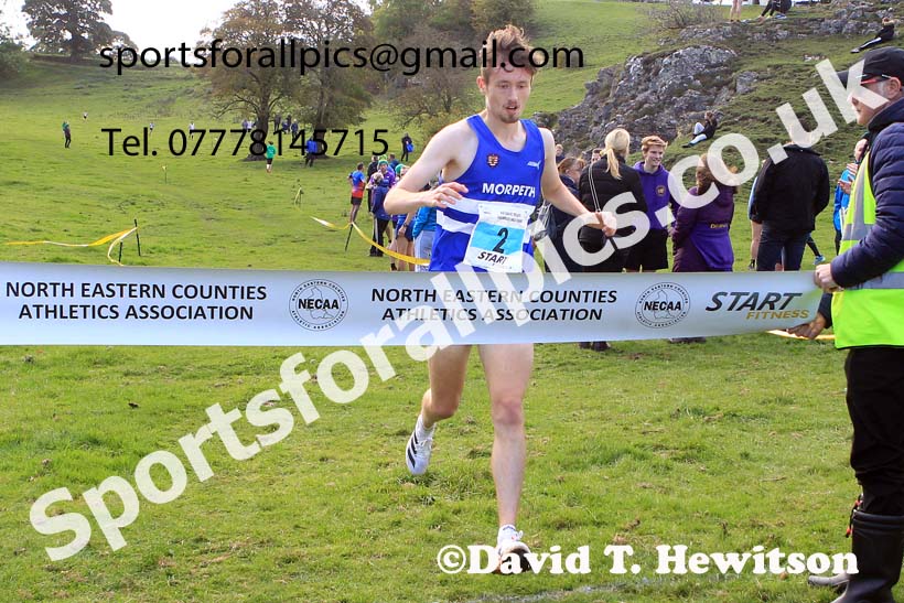 Mens Masters and Mens Under-20s, 2022 NECAA Cross Country Relays, Thornley Hall Farm, Peterlee, County Durham, October 15th. Photo: David T. Hewitson/Sports for All Pics